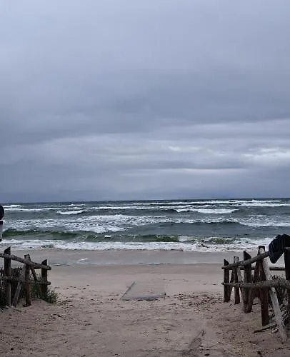 Kapitanskie Z Sauna I Balia Z Jacuzzi Alojamento de Turismo Selvagem Lubiatowo (Pomerania)